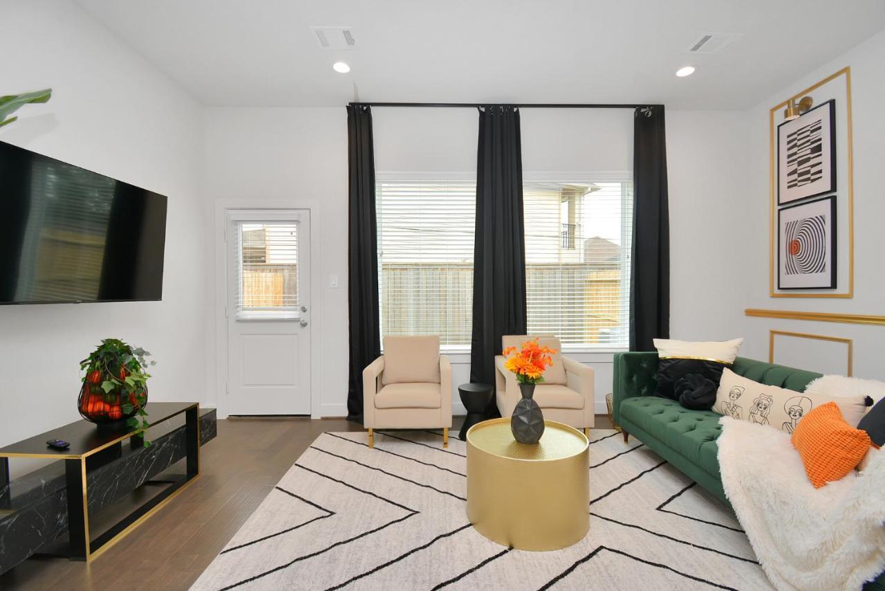 Emerald Palace - New, Modern 3Br Townhome Close To Downtown, Nrg, Med Ctr 휴스턴 외부 사진