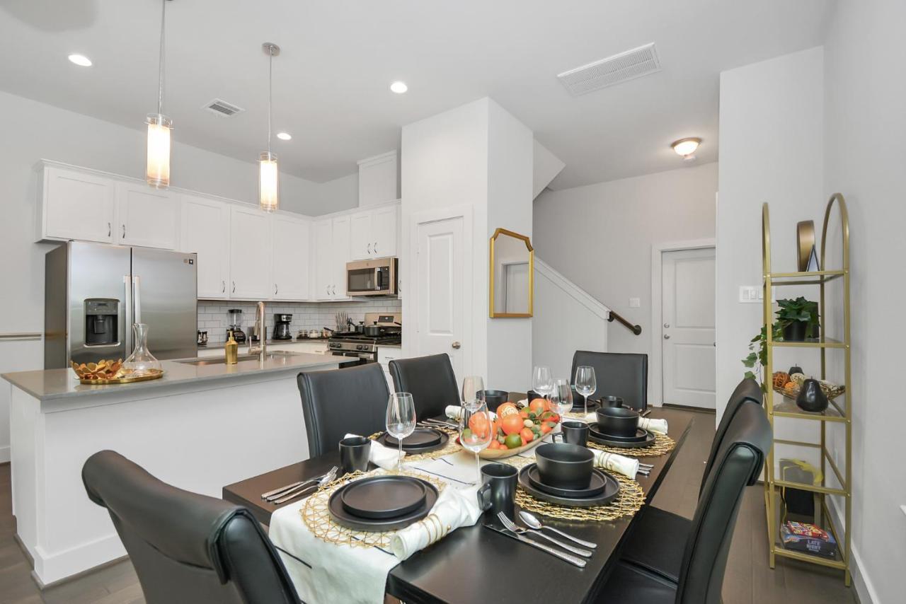Emerald Palace - New, Modern 3Br Townhome Close To Downtown, Nrg, Med Ctr 휴스턴 외부 사진