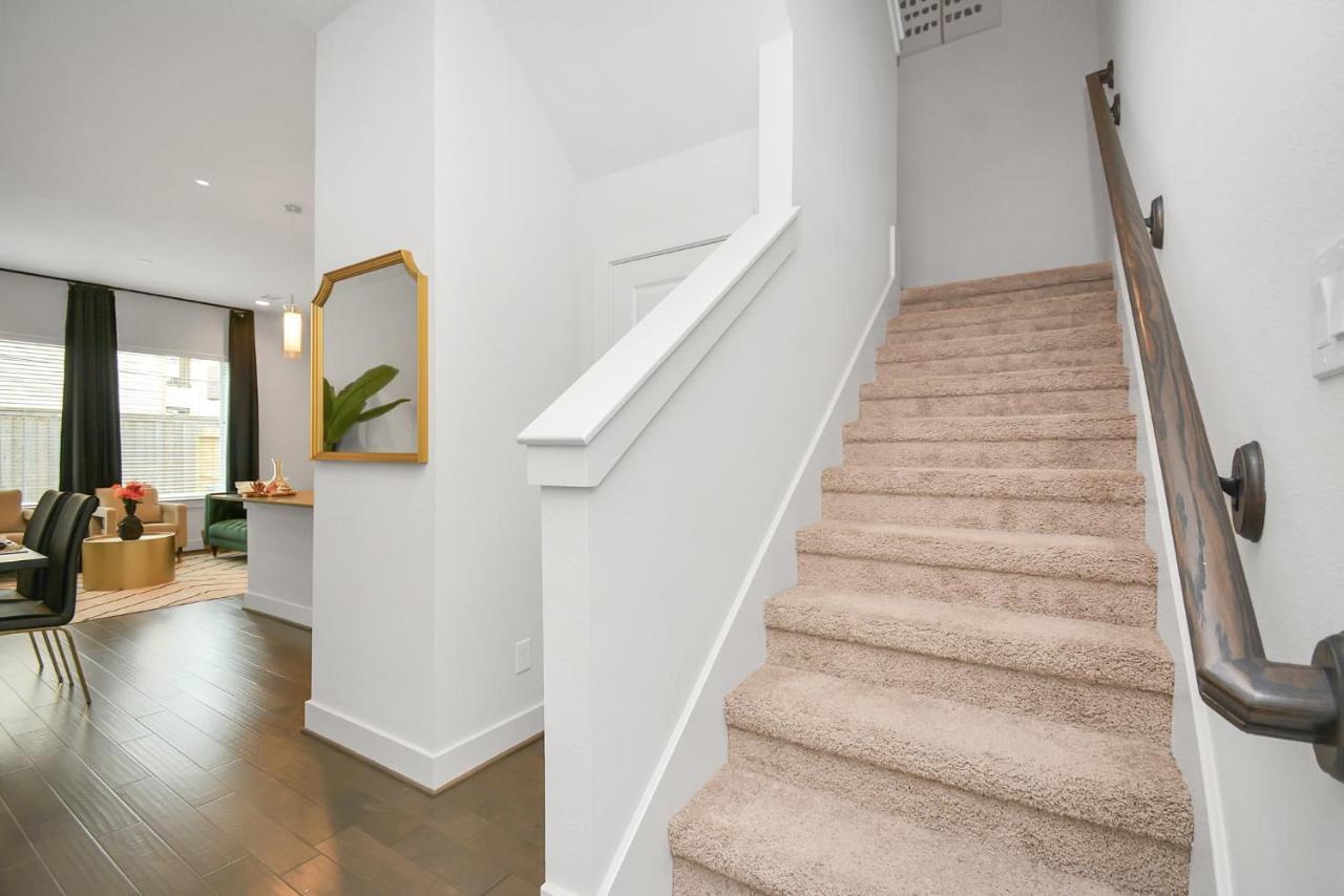 Emerald Palace - New, Modern 3Br Townhome Close To Downtown, Nrg, Med Ctr 휴스턴 외부 사진