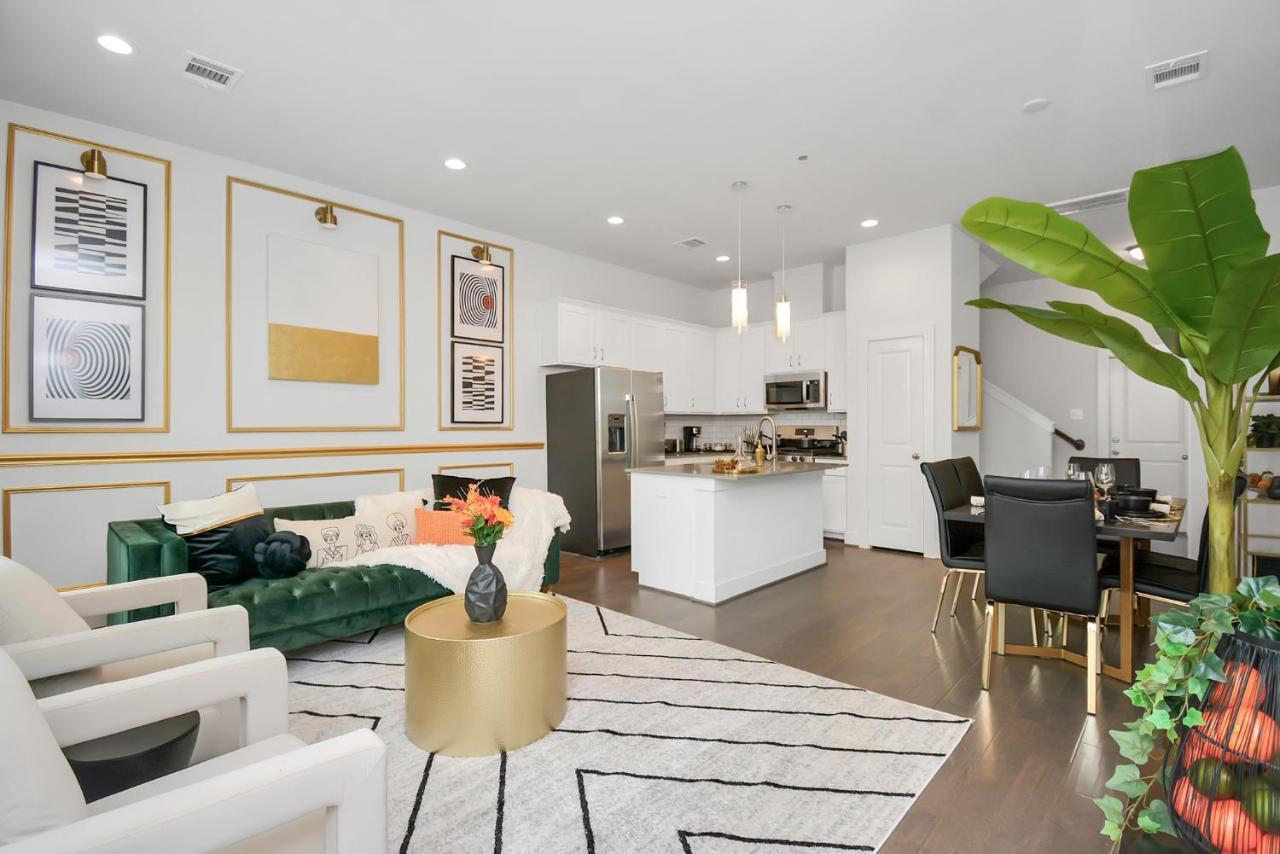 Emerald Palace - New, Modern 3Br Townhome Close To Downtown, Nrg, Med Ctr 휴스턴 외부 사진