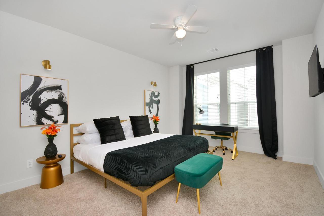 Emerald Palace - New, Modern 3Br Townhome Close To Downtown, Nrg, Med Ctr 휴스턴 외부 사진