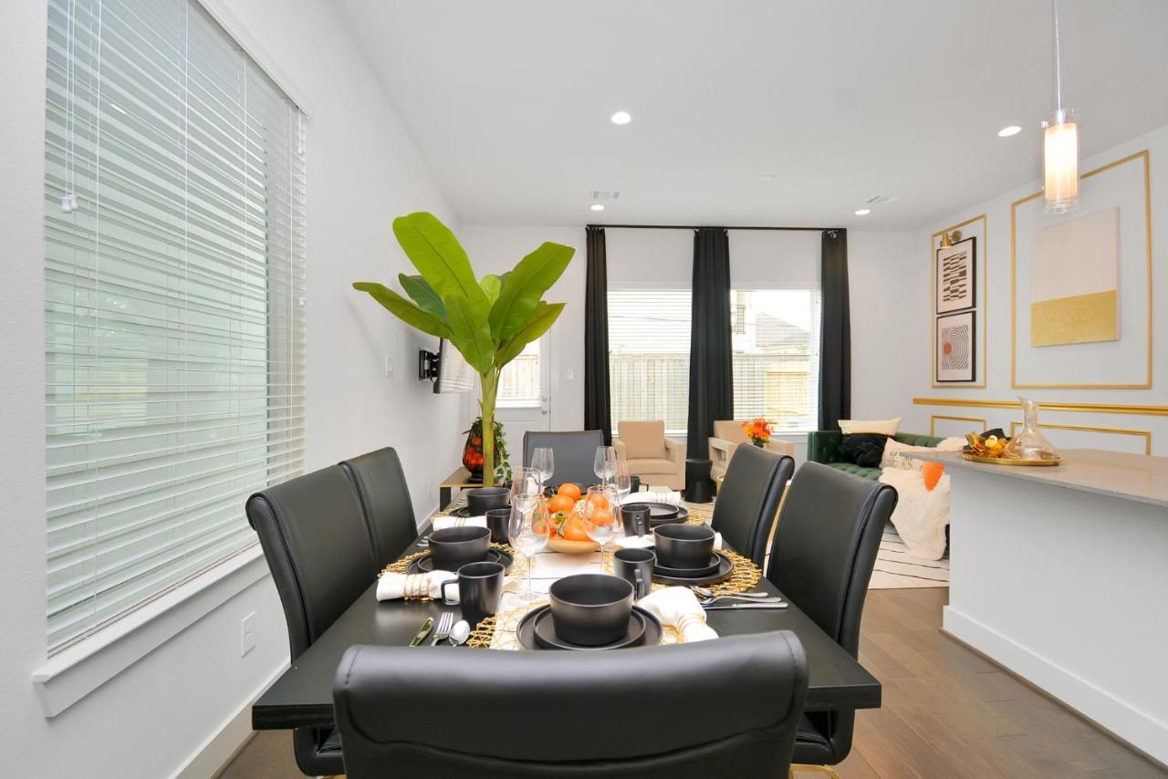 Emerald Palace - New, Modern 3Br Townhome Close To Downtown, Nrg, Med Ctr 휴스턴 외부 사진